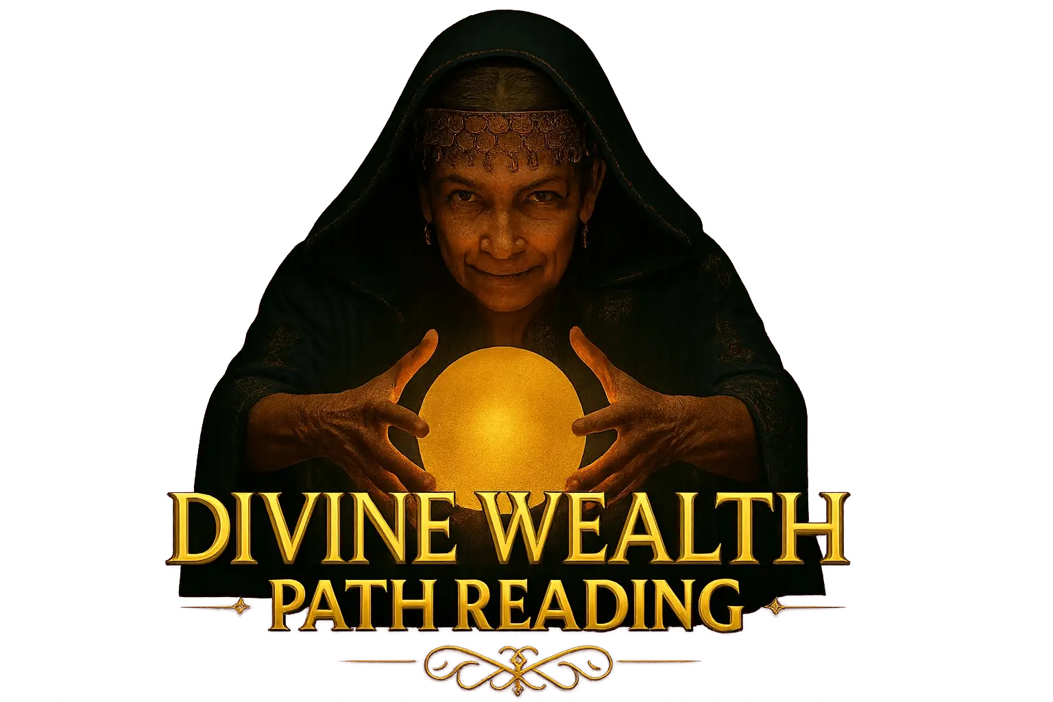 Divine Wealth Path Reading Logo